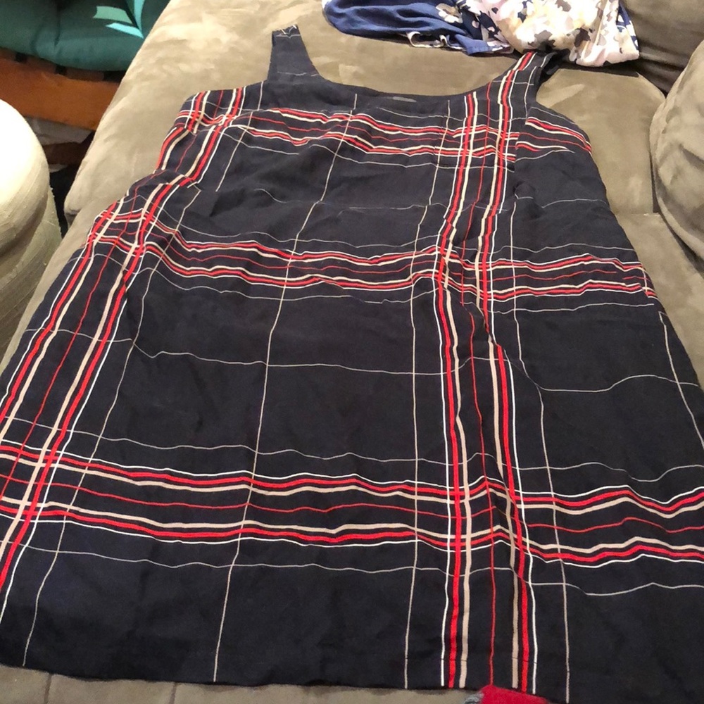 The limited black and red plaid dress - size small